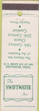 Matchbook Cover - The Swiftwater Inn Swiftwater PA