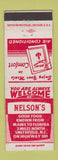 Matchbook Cover - Nelson's Restaurant Smithfield NC