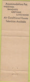 Matchbook Cover - Hotel Jermyn Scranton PA