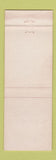 Matchbook Cover - Trent Motel Pollocksville NC