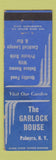 Matchbook Cover - Carlock House Palmyra NY