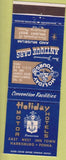Matchbook Cover - Holiday Motor Hotel Harrisburg PA Antique Cars