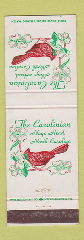 Matchbook Cover - Carolinian Nags Head NC