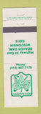 Matchbook Cover - Old Hickory Country Club Beaver Dam WI