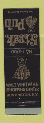 Matchbook Cover - Steak Pub Walt Whitman Shopping Center Huntington NY WEAR