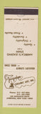 Matchbook Cover - Jacquelyn Ceramic Art Liverpool NY