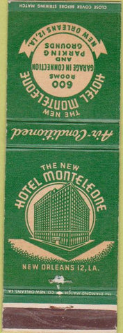 Matchbook Cover - New Hotel Monteleone New Orleans LA