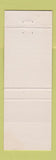 Matchbook Cover - B&E Electric Jamestown NY