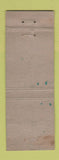 Matchbook Cover - Hollywood Hotel Southern Pines NC WORN
