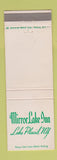 Matchbook Cover - Mirror Lake Inn Lake Placid NY