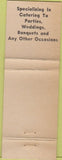 Matchbook Cover - Parkway Manor Inn Allentown PA