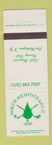Matchbook Cover - North Hempstead Country Club Port Washington NY