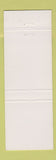 Matchbook Cover - North Hempstead Country Club Port Washington NY