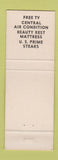 Matchbook Cover - Miami Motel Restaurant Candler NC WEAR