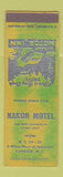 Matchbook Cover - Nakon Motel Candler NC WEAR