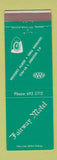 Matchbook Cover - Fairway Motel Southern Pines NC