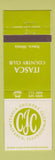 Matchbook Cover - Itasca Country Club IL