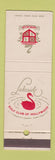 Matchbook Cover - Lakeside Golf Club Hollywood CA
