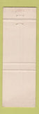 Matchbook Cover - Rainbow Inn Motel Restaurant Morganton NC