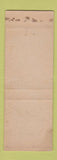 Matchbook Cover - BBQ Lodge Kinston NC WEAR