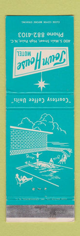 Matchbook Cover - Town House Motel High Point NC WEAR