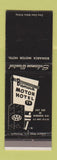 Matchbook Cover - Bismarck Motor Hotel ND