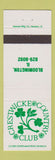 Matchbook Cover - Crestwicke Country Club Bloomington IL