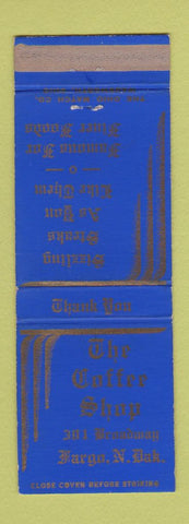 Matchbook Cover - The Coffee Shop Fargo ND WEAR