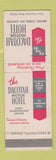 Matchbook Cover - Dacotah Motor Hotel Grand Forks ND