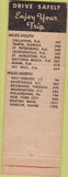 Matchbook Cover - Franklin's Drive In Statesboro GA