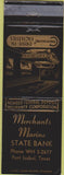 Matchbook Cover - Merchants Marine Bank Port Isabel TX