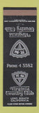 Matchbook Cover - Virginia Country Club Long Beach CA