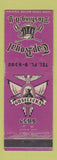 Matchbook Cover - Gusiliers Club Tap Royal Flushing NY WORN