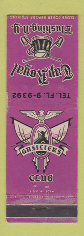 Matchbook Cover - Gusiliers Club Tap Royal Flushing NY WORN