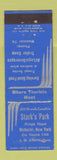 Matchbook Cover - Star's Park Webster NY restaurant low phone #