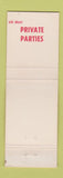 Matchbook Cover - La Groieria Italian Restaurant New York City