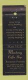 Matchbook Cover - Monterey Coffee Shop New York City WEAR