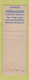Matchbook Cover - Castleholm Swedish Restaurant New York City WEAR