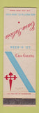 Matchbook Cover - Casa Galicia New York City WEAR
