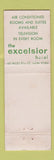 Matchbook Cover - Excelsior Hotel New York City