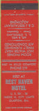 Matchbook Cover - Rest Haven Motel Claxton GA