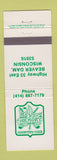 Matchbook Cover - Old Hickory Country Club Beaver Dam WI
