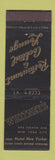 Matchbook Cover - Whitney's New York City restaurant