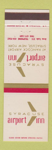 Matchbook Cover - Syracuse Airport Inn NY
