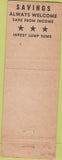 Matchbook Cover - Cumberland Valley Savings Loan Lemoyne Carlisle PA