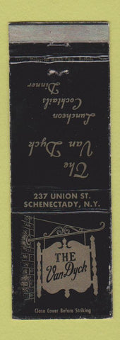 Matchbook Cover - The Van Dyck Schenectady NY WEAR
