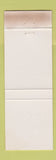 Matchbook Cover - Color Craft Interios Utica NY ORANGE WORN