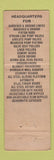Matchbook Cover - MacClatchie Manufacturing Pump Valves New York City WEAR