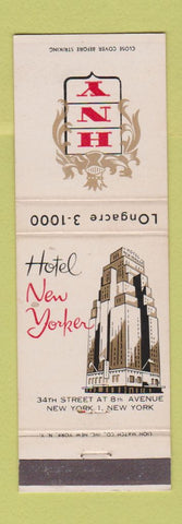 Matchbook Cover - Hotel New Yorker New York City