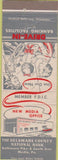 Matchbook Cover - Delaware County Bank Media PA